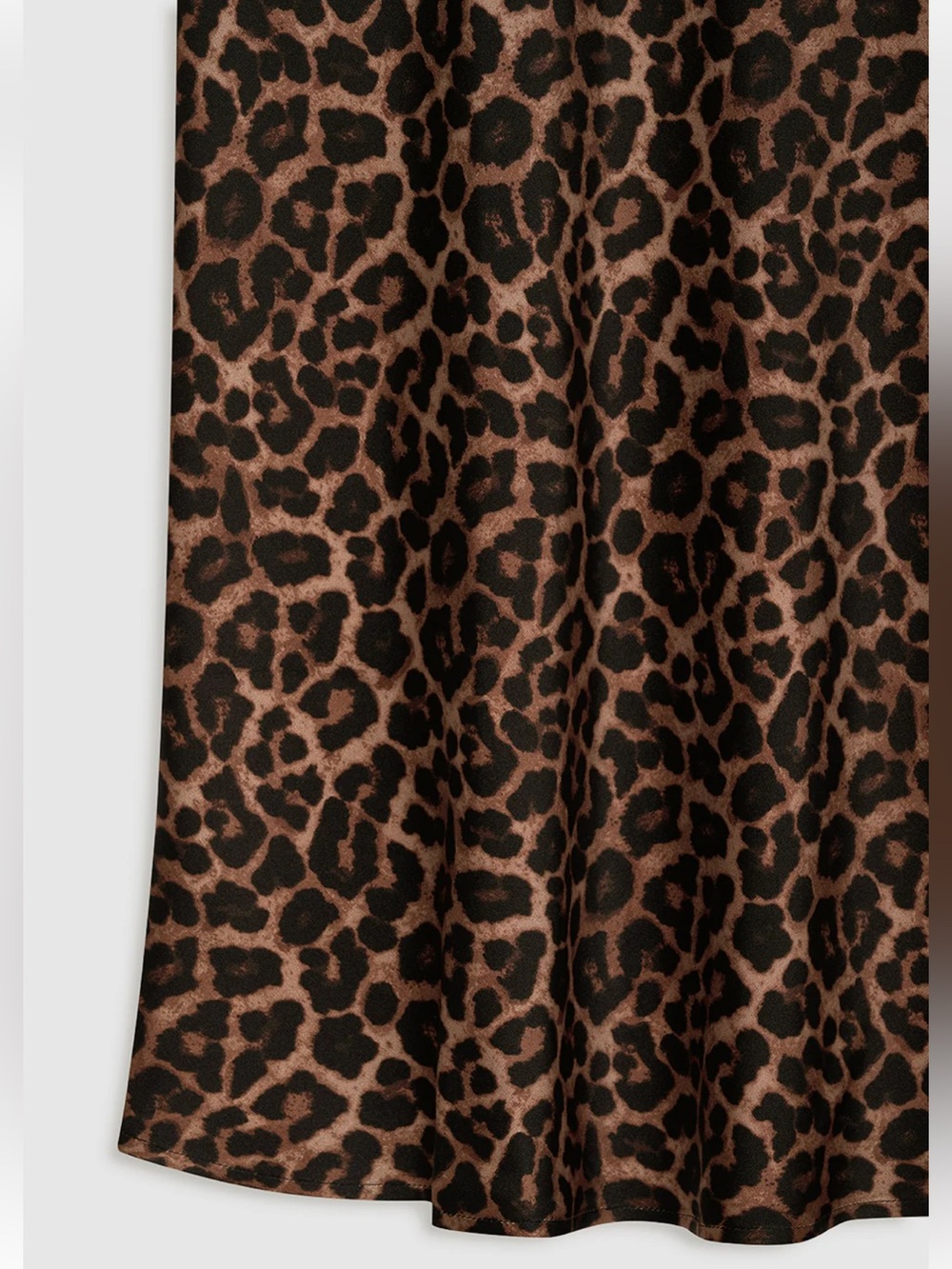 Anine Bing silk animal print slip skirt - Picture 3 of 4